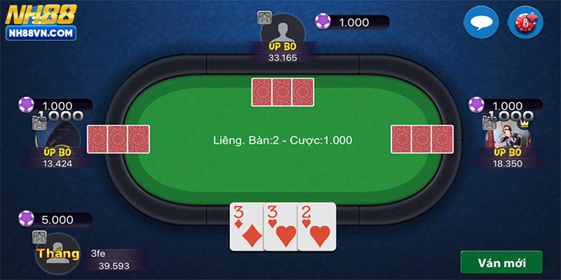 Bắt đầu chia bài để thưởng thức ván game dễ dàng