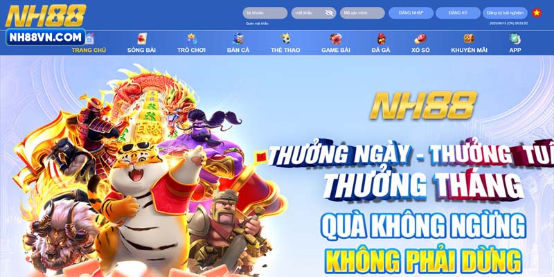 Hướng dẫn tường tận về cách thức đăng nhập NH88 cho tân binh